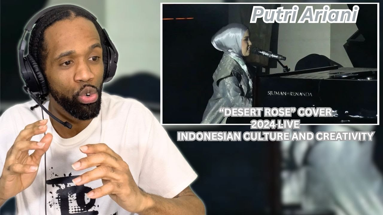 Putri Ariani - Desert Rose (Sting Cover) REACTION
