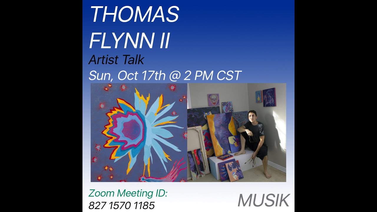 Thomas Flynn II Artist Talk