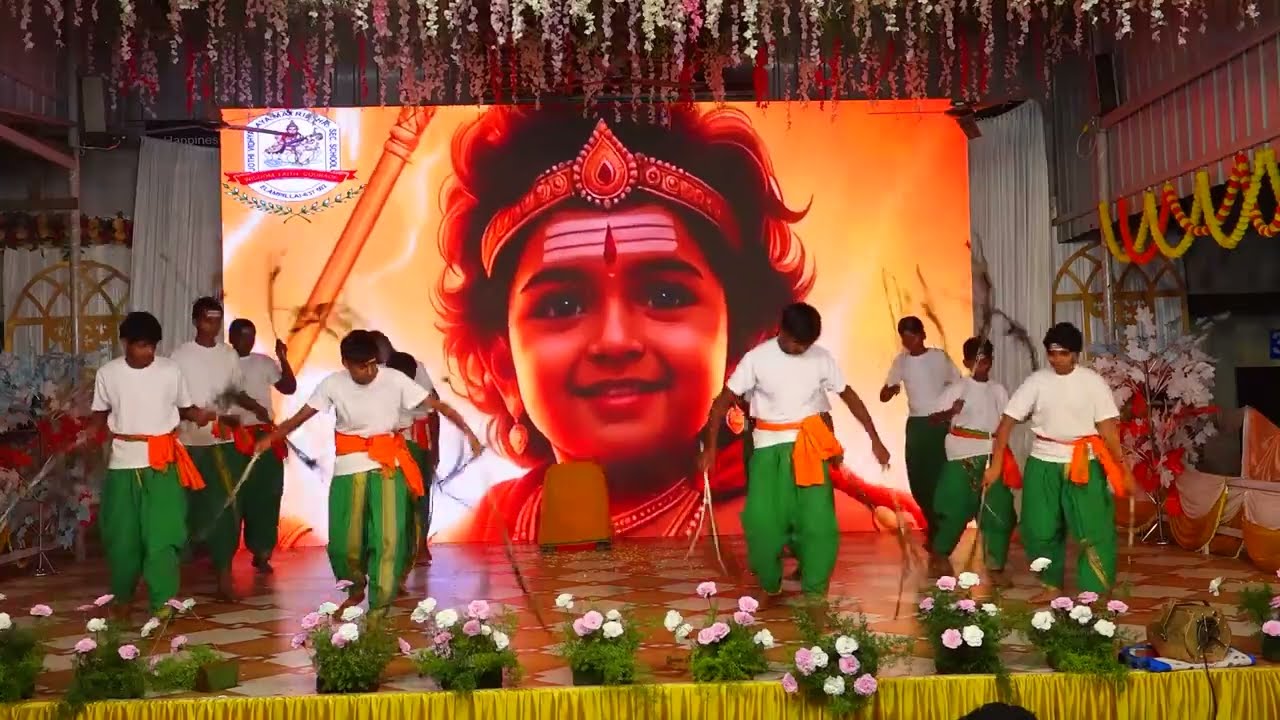 26th Annual Day Celebration # IX std Students Performance # Folk Dance