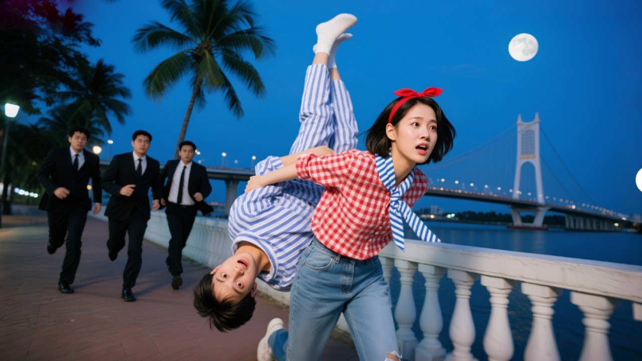 少女はCEOが川に飛び込もうとしていると思い、抱きかかえて担いで連れ去った……彼は怒らず、逆に彼女に恋をした！#ceo