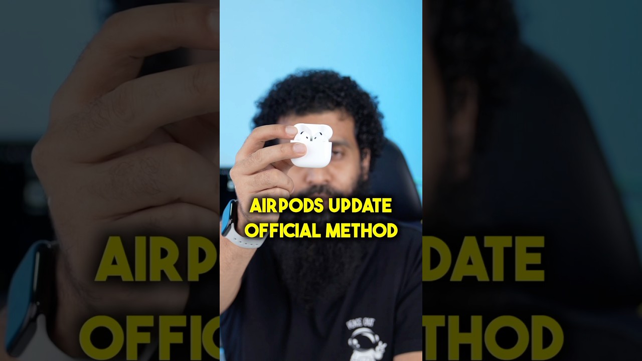 AirPods Firmware Update karne ka Official Method #shorts