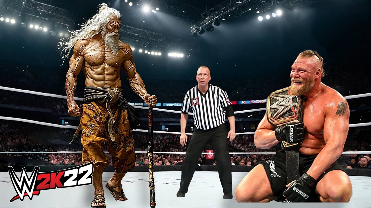 Брок Леснар против Токоямы-сэнсэя (WWE 2K22)