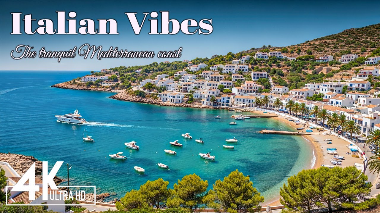 🎶 Nostalgic Mediterranean music 🌊🏡 Relaxing Italian music by the sea