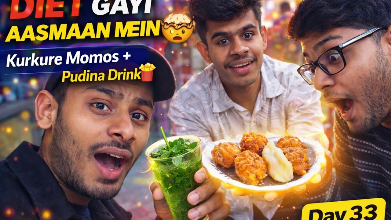 Aaj Doston Ne Diet Khatam Kar Di 🤯🍟 College Food Vlog day33 #funnyvlog #minivlog #viral #trending 