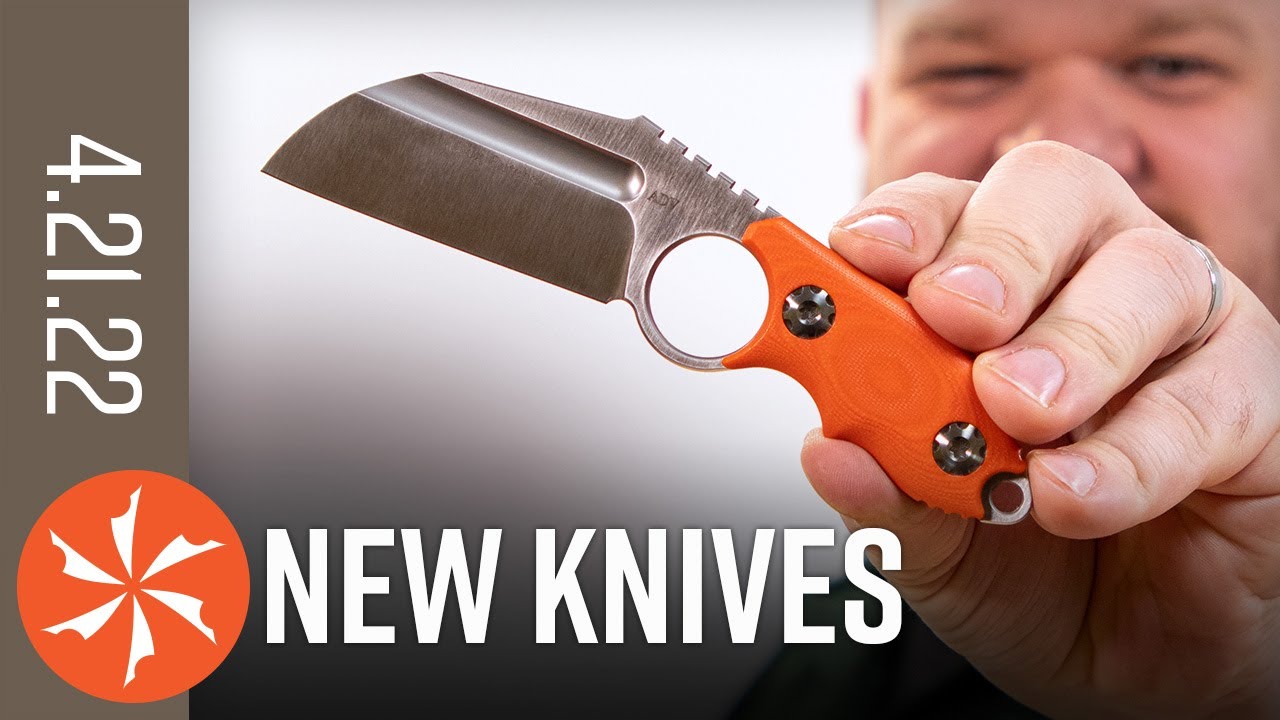 New Knives for the Week of April 21st, 2022 Just In at KnifeCenter.com