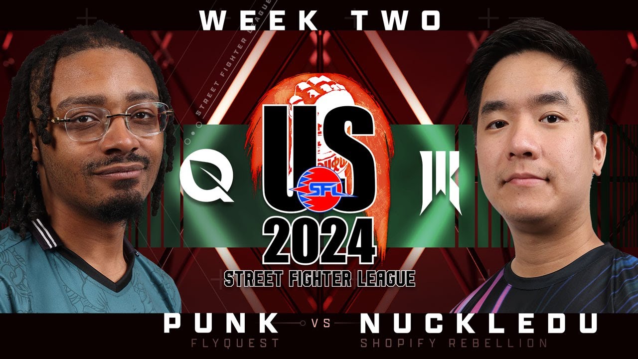 Punk (Cammy) vs. NuckleDu (Guile) - Bo5 - Street Fighter League Pro-US Week 2