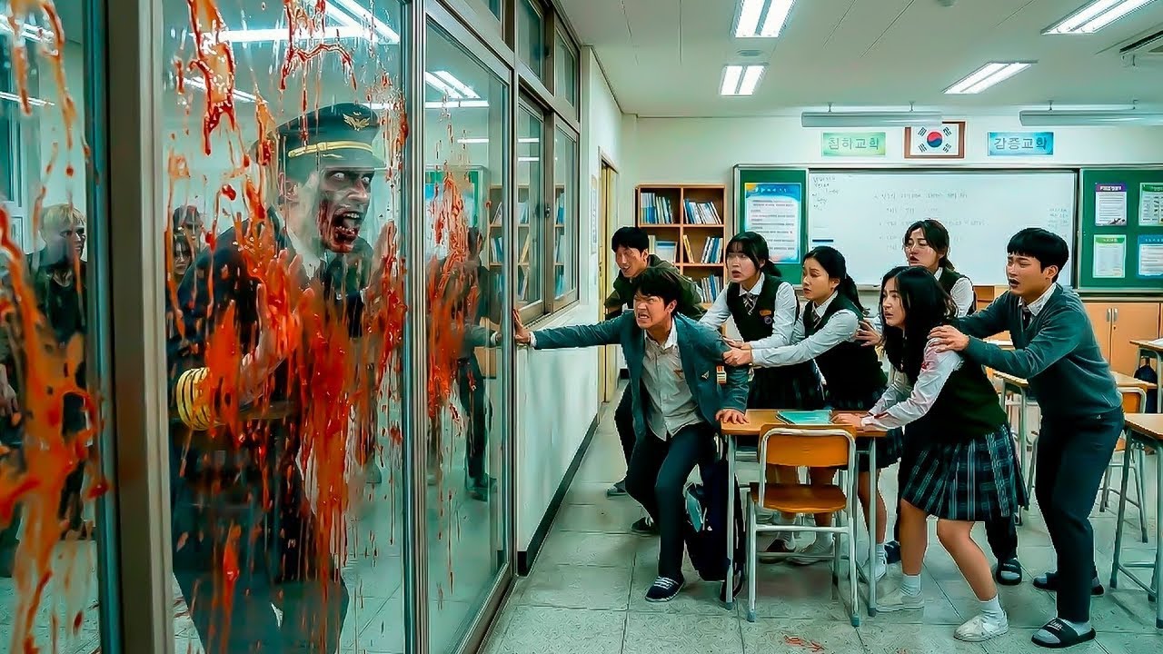 Un misterioso brote de virus mortal deja a los estudiantes atrapados en la escuela.