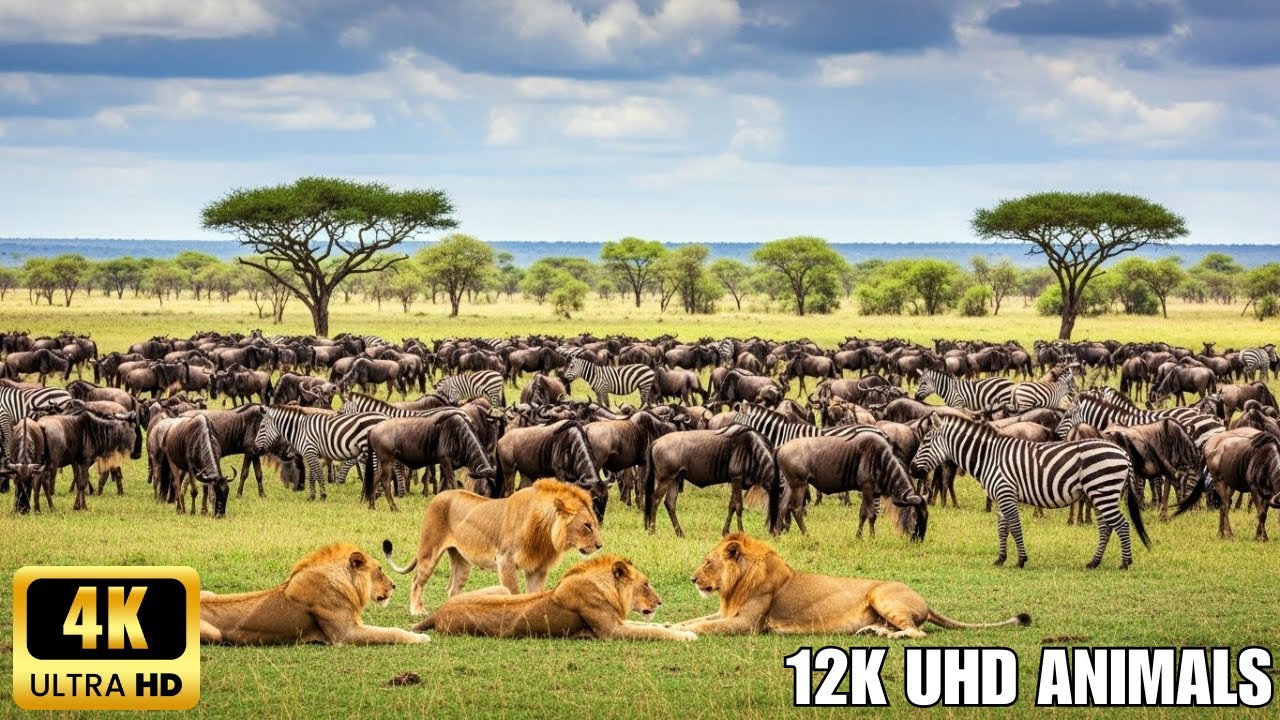 Forest Life in Stunning 4K – Calm Your Mind with Nature’s Soothing Sounds | 4K African Wildlife