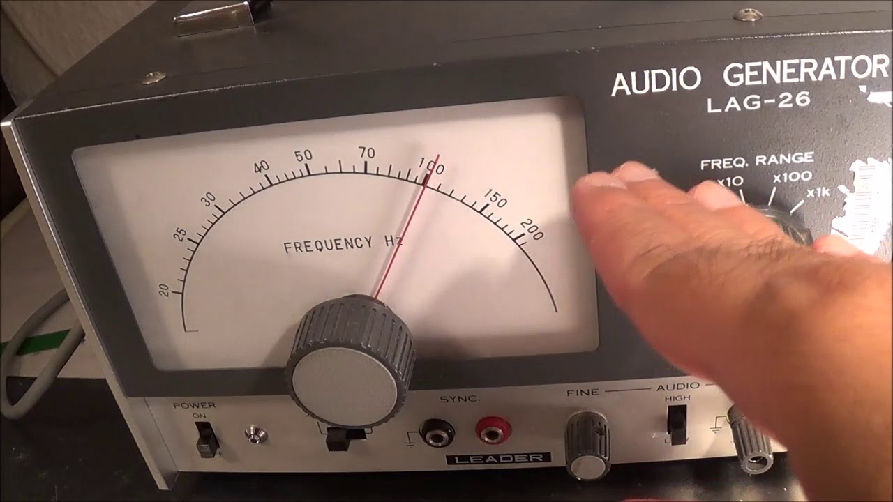 Test Instruments For Checking Old Stereo Equipment Specficiations