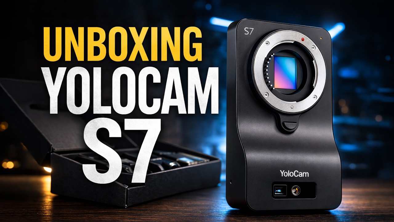 YoloCam S7 Unboxing | A Camera Made for Creators