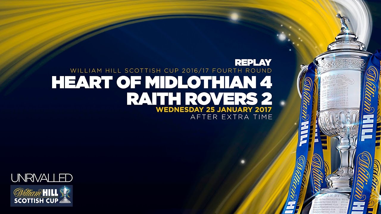 Heart of Midlothian 4-2 Raith Rovers (AET) | William Hill Scottish Cup 2016-17 Fourth Round Replay