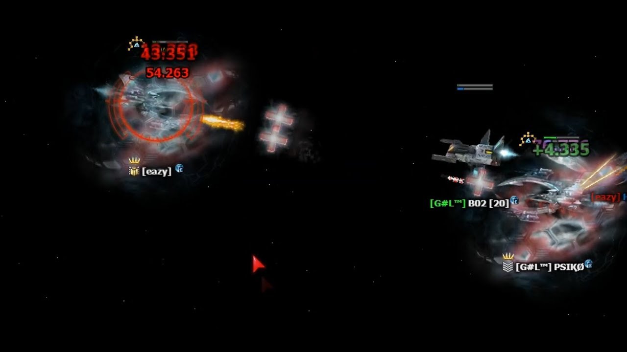 DarkOrbit - Psiko vs Baseticket (GE1)