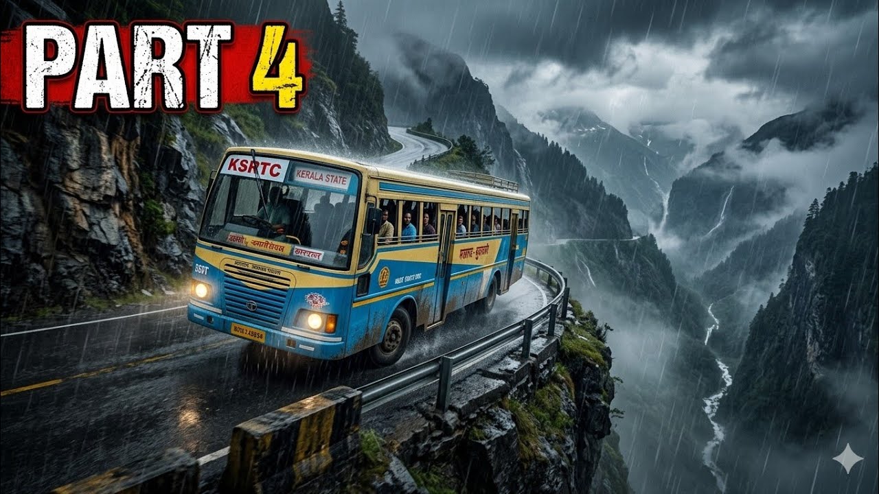Indian Bus Simulator Gameplay Part 4 🔥  Bus Driving