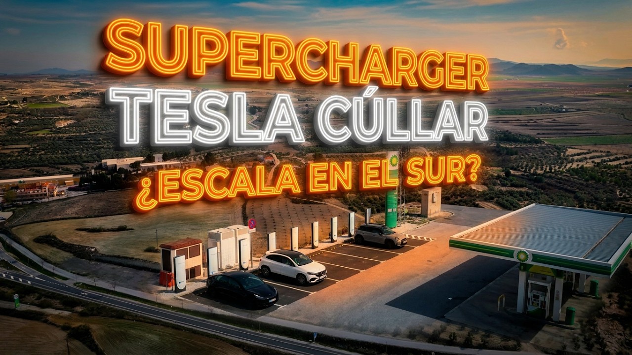 Vista aérea Supercharger Cullar, Granada - BP - 4K HDR