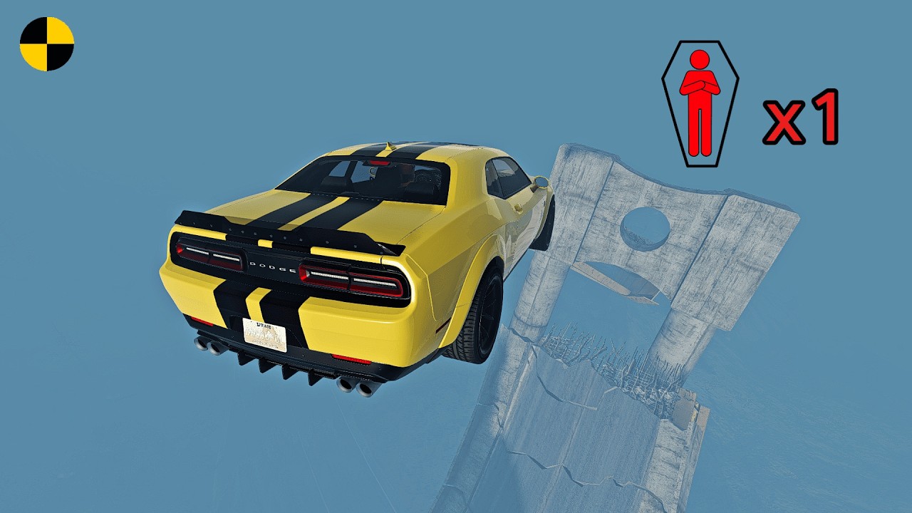 Realistic High-Speed Car Crashes in BeamNG.drive #158 | Ultra Detailed Crash Compilation