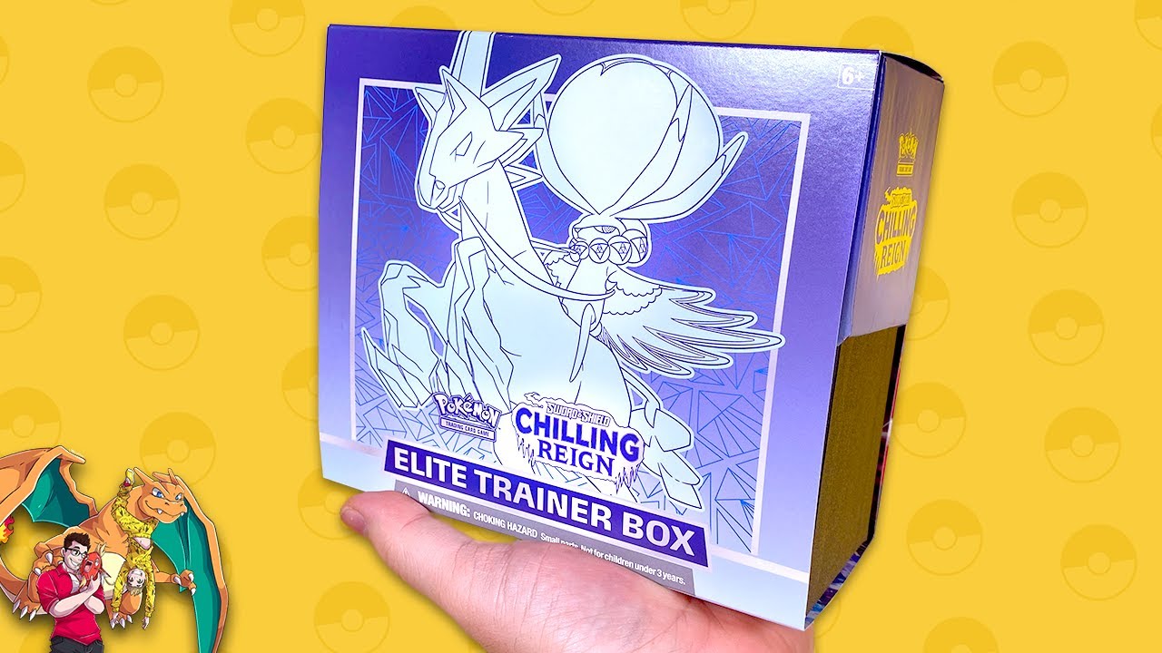 NEW! Pokemon Chilling Reign Elite Trainer Box - Ice Rider and Calyrex