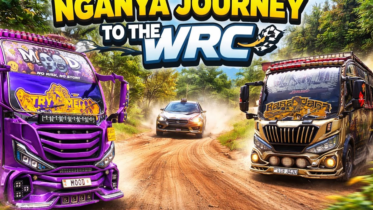 “Nganya Journey: Where Matatu Culture Meets Rally Spirit | Inspired by WRC”