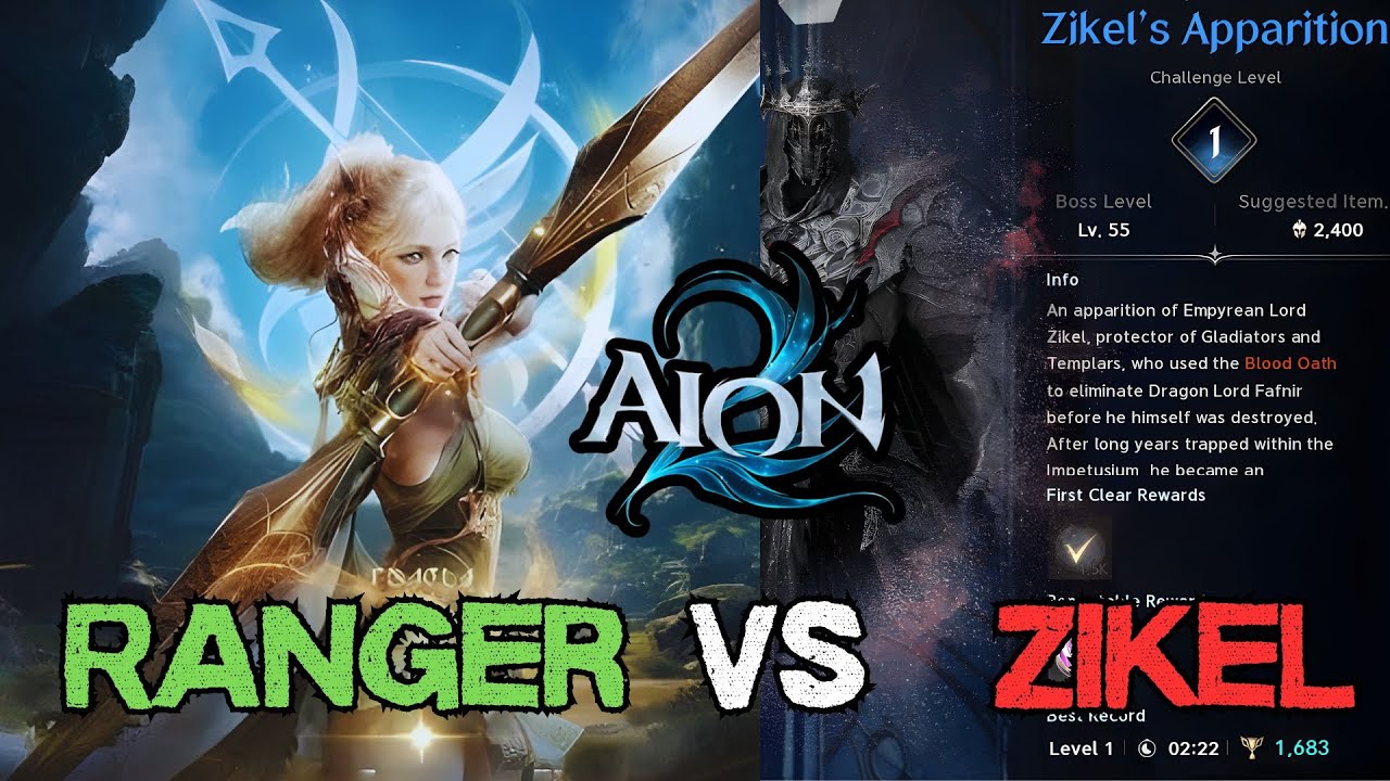 [Aion 2] Bow vs Zikel