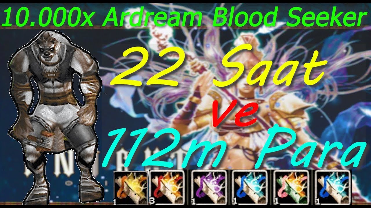 Knight Online Ardream Blood Seeker Farmı 10.000x Mob | Oyun Kaptanı Güncel Farm Slotları | Bus Farmı