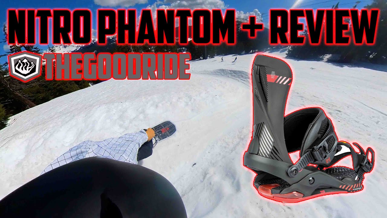 Обзор креплений для сноуборда Nitro Phantom + 2024
