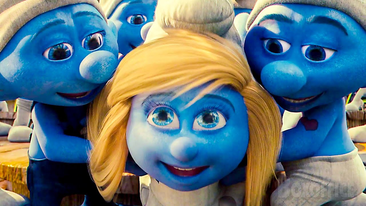 Les scènes les plus Schtroumpfantes du film les Schtroumpfs 🌀 4K
