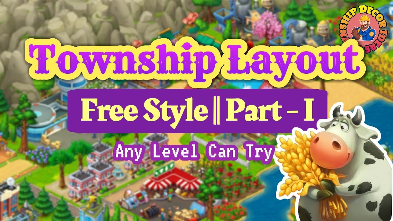 Township Layout || Free Style - Part 1 || Township Design Ideas ||