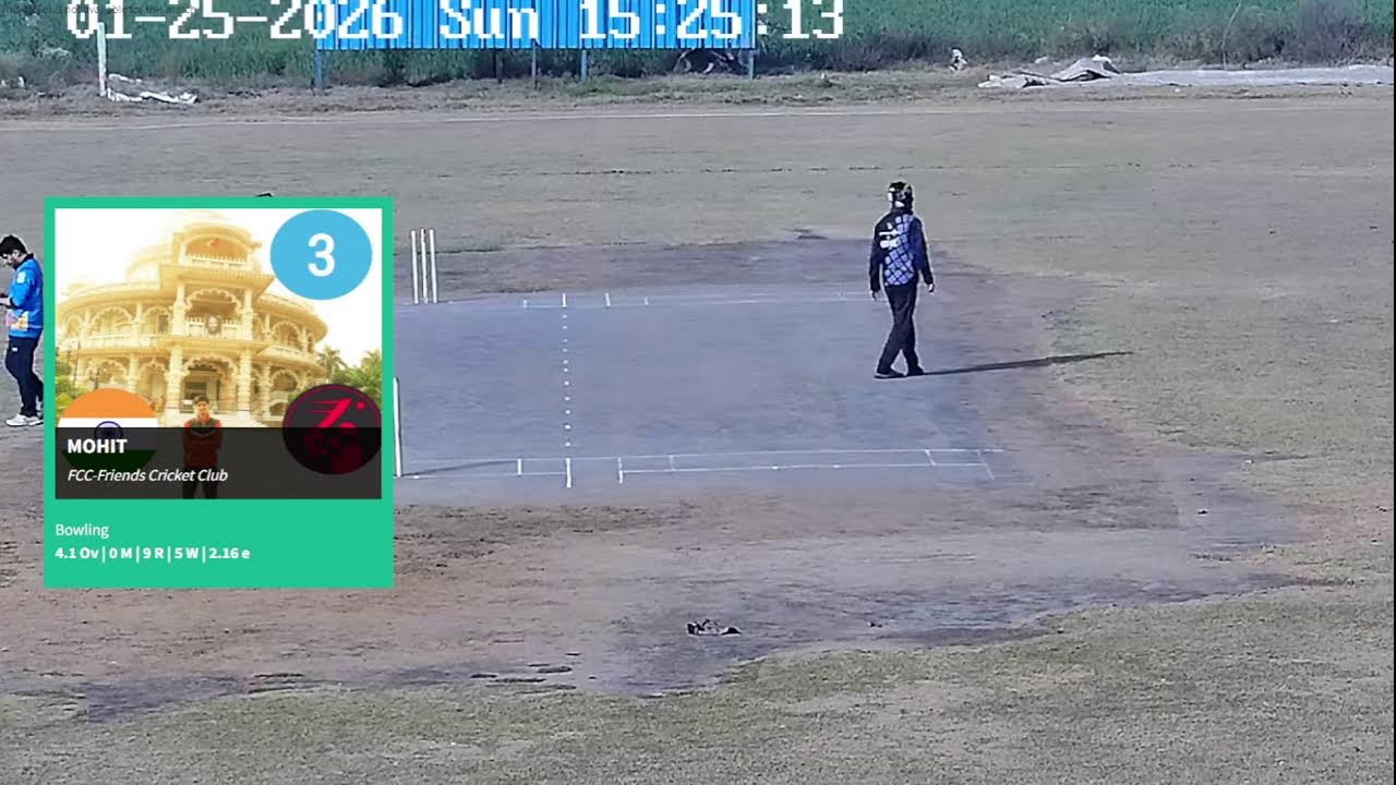 MEDICO MAVERICKS VS FCC FRIENDS CRICKET CLUB