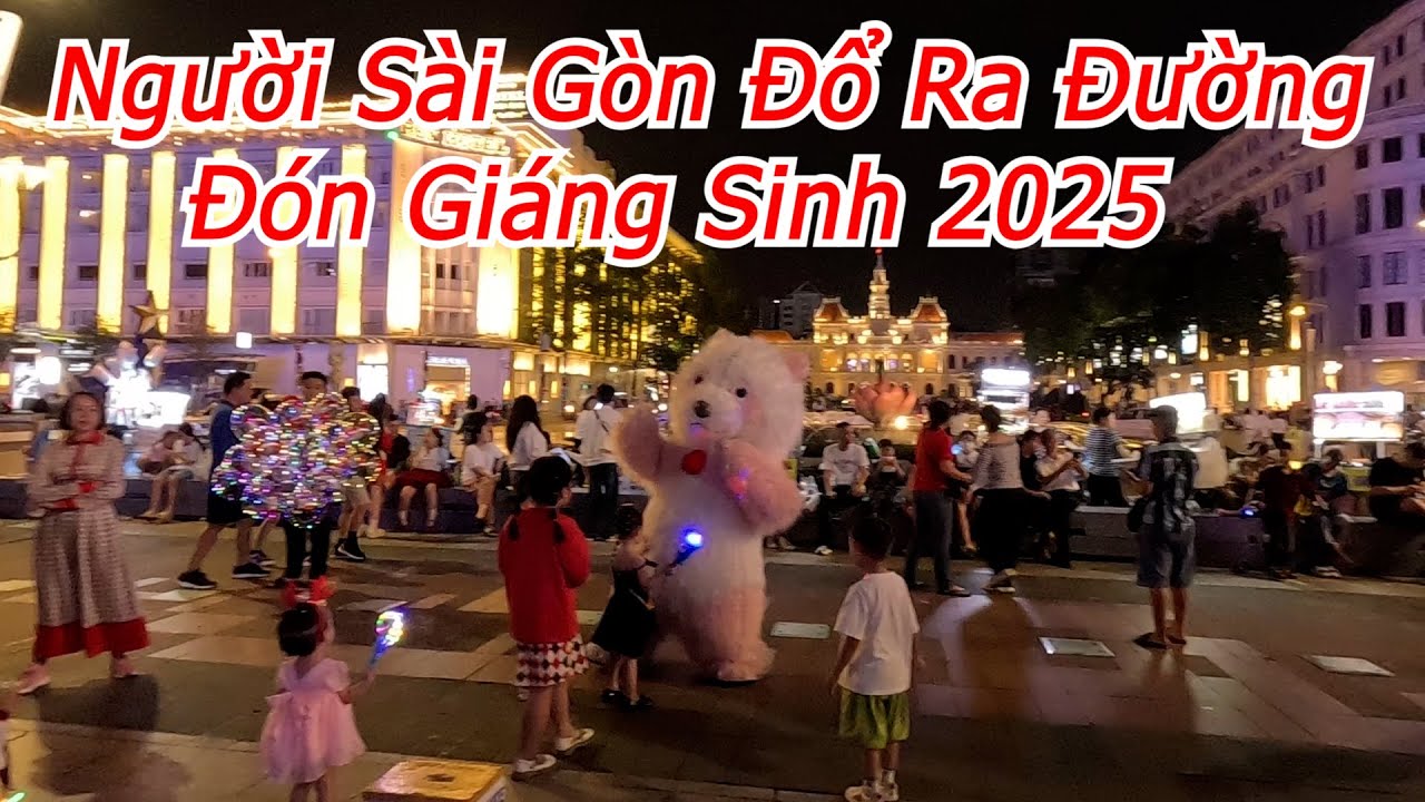 Mask TV - Người Sài Gòn Đổ Ra Đường Đón Giáng Sinh 2025