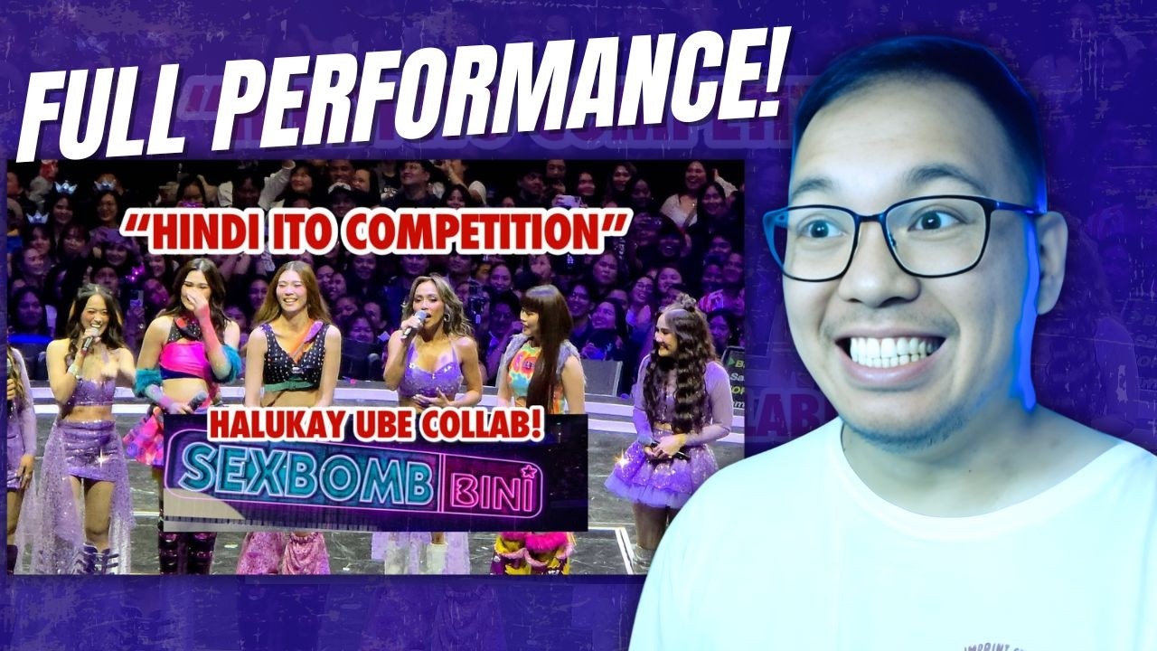 Dancer Reacts to BINI and Sexbomb Collaboration! │ HALUKAY UBE, SALAMIN, PANTROPIKO AND MORE!!!