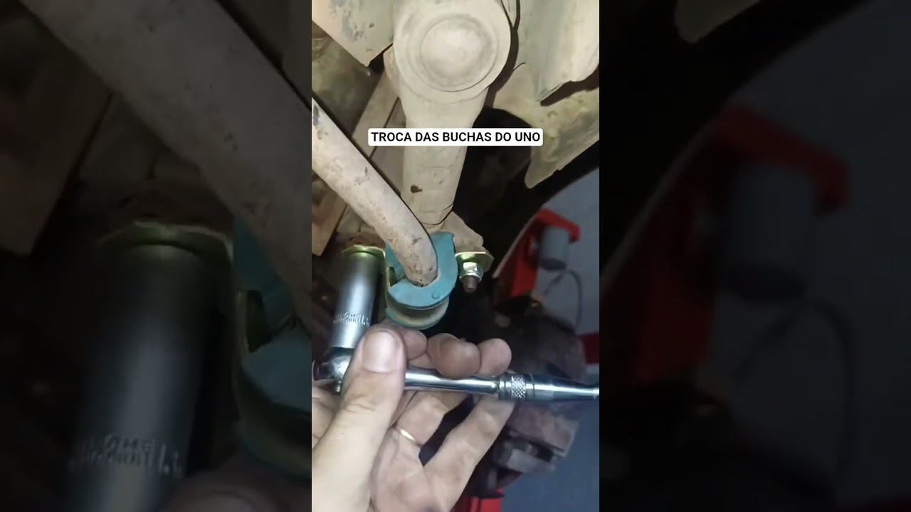 Troca das buchas da barra do fiat uno