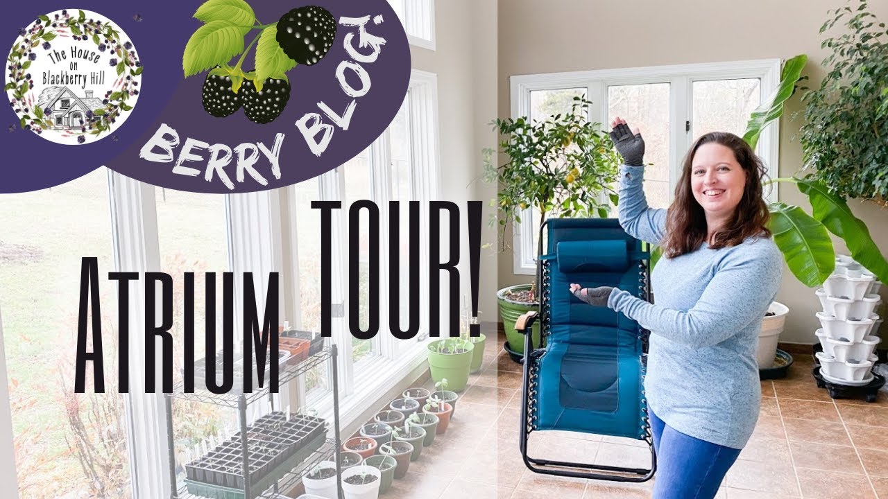 Berry Blog: Check out the Atrium - aka Plant Nursery!