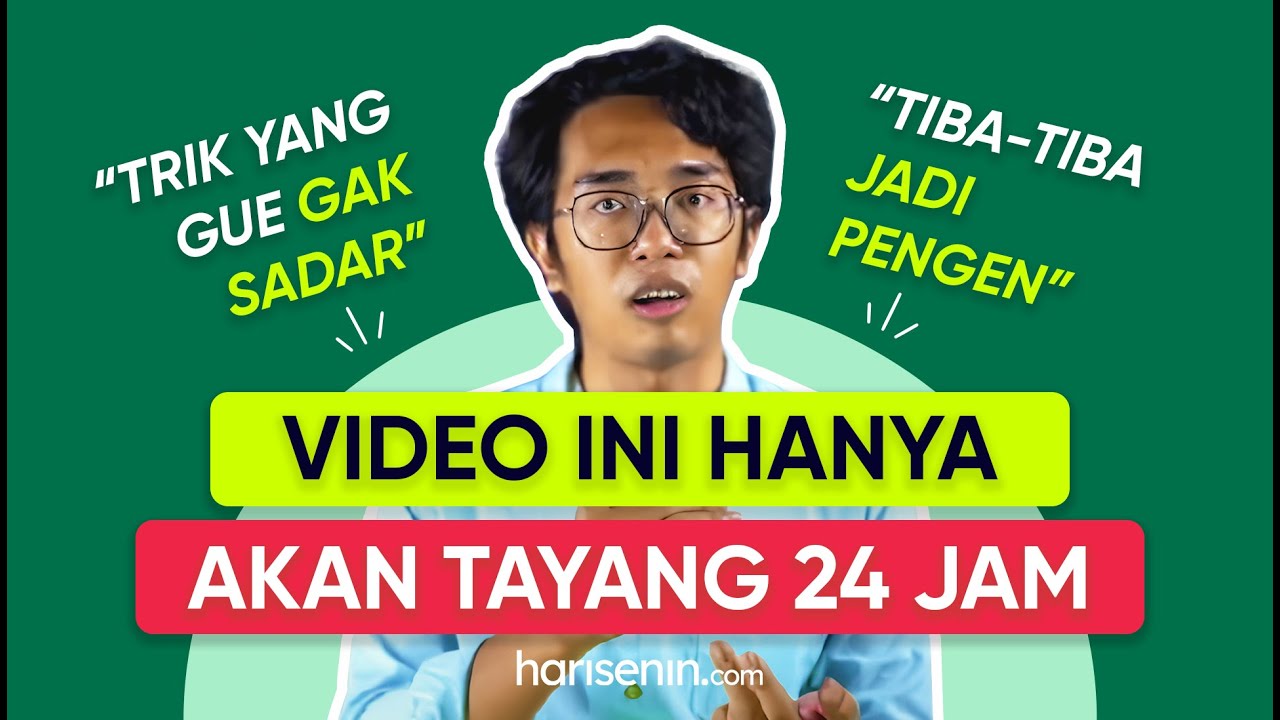 VIDEO INI BESOK DIHAPUS! - Trik Psikologi Marketing yang Gak Banyak Orang Sadar