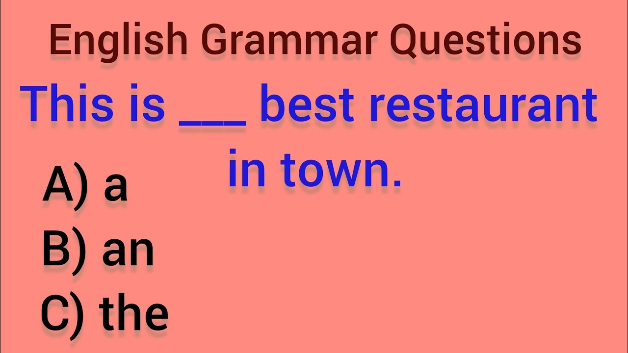 Can You Score 20/20? 🤯 English Grammar Quiz | Only Smart Learners Pass!