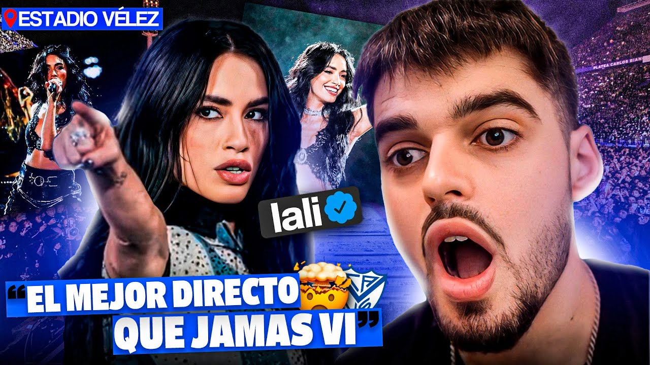 Lali hace historia en Vélez ✨ El mejor show que he visto | Reacción a Cómprame un brillito y KO