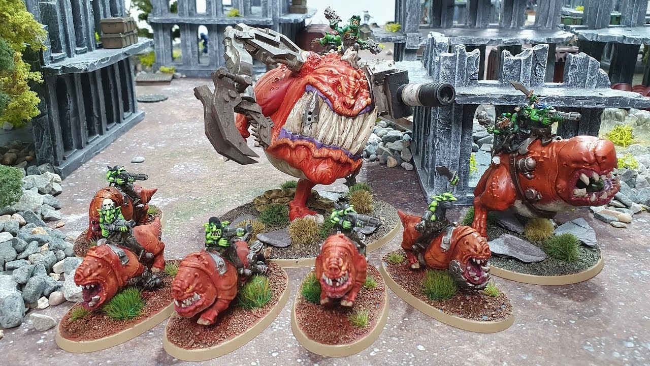 Space Marines vs Orks, Warhammer 40k battle report