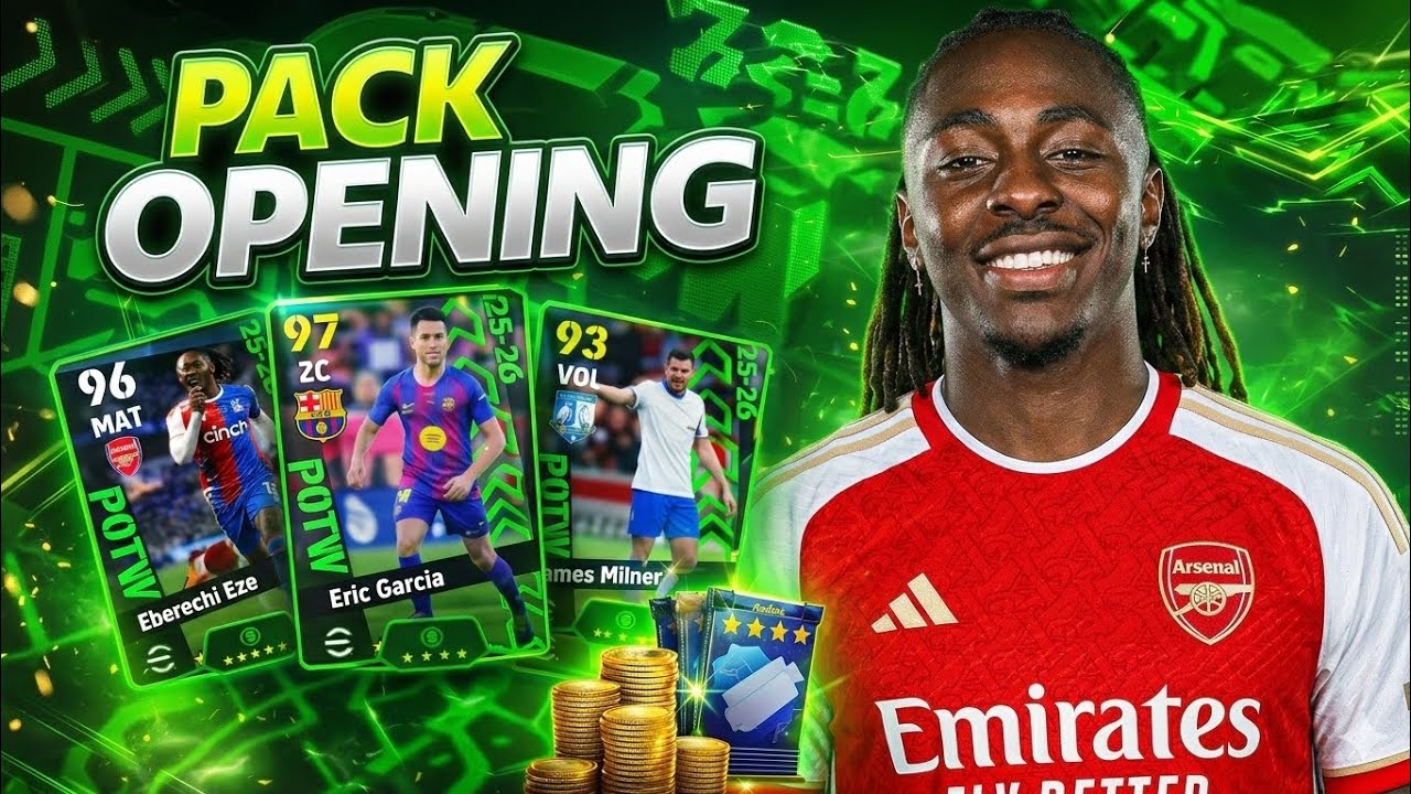 PACK OPENING NA BOX DE POTW EM BUSCA DO EZE NO EFOOTBALL MOBILE 