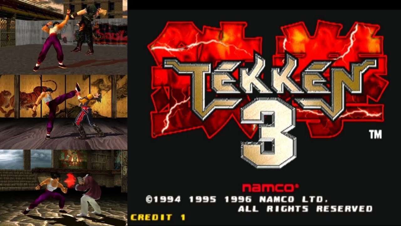 Tekken 3 Forest Law Arcade Gameplay (02/07)