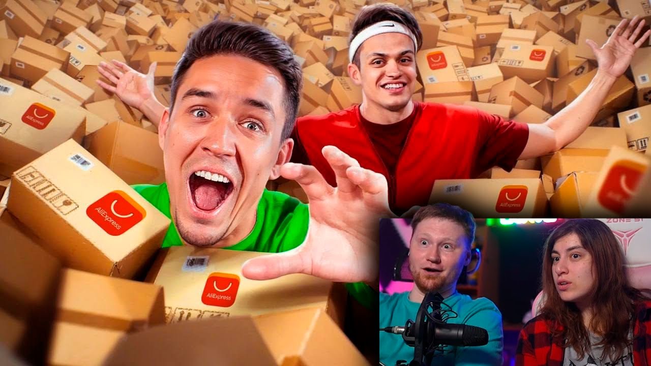 Купил ПОСЫЛКУ с ALIEXPRESS за 1 000 000 рублей | РЕАКЦИЯ на Диму Масленникова