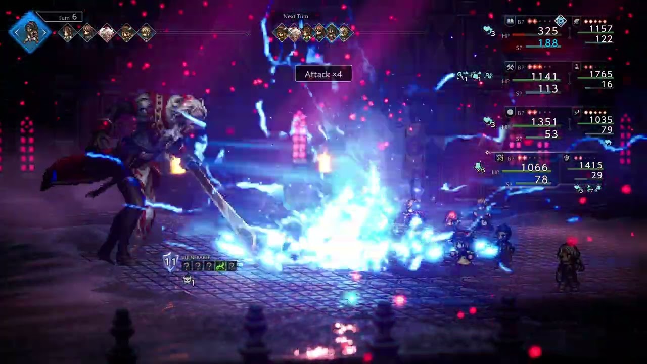 Octopath Zero - Commander Tytos Boss Fight | Master of Power - Act 3 (No Commentary)