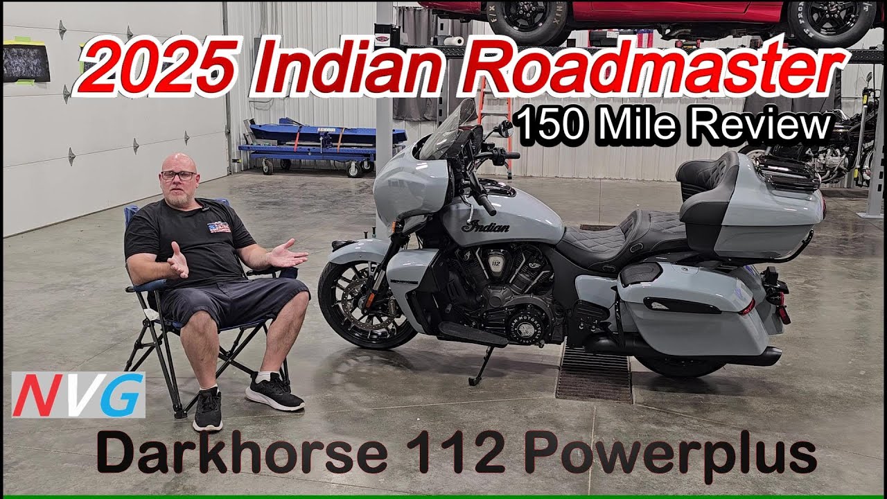 2025 Indian Roadmaster Darkhorse 112 PowerPlus Audio Package Review