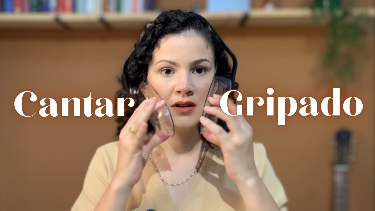 É assim que eu preparo a minha voz para cantar quando estou gripada