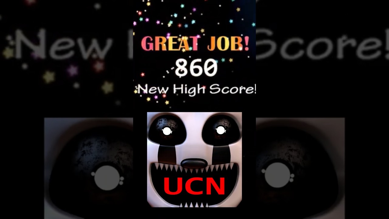 NAJWYŻSZY WYNIK W ULTIMATE CUSTOM NIGHT BEZ ROBIENIA CZEGOKOLWIEK 