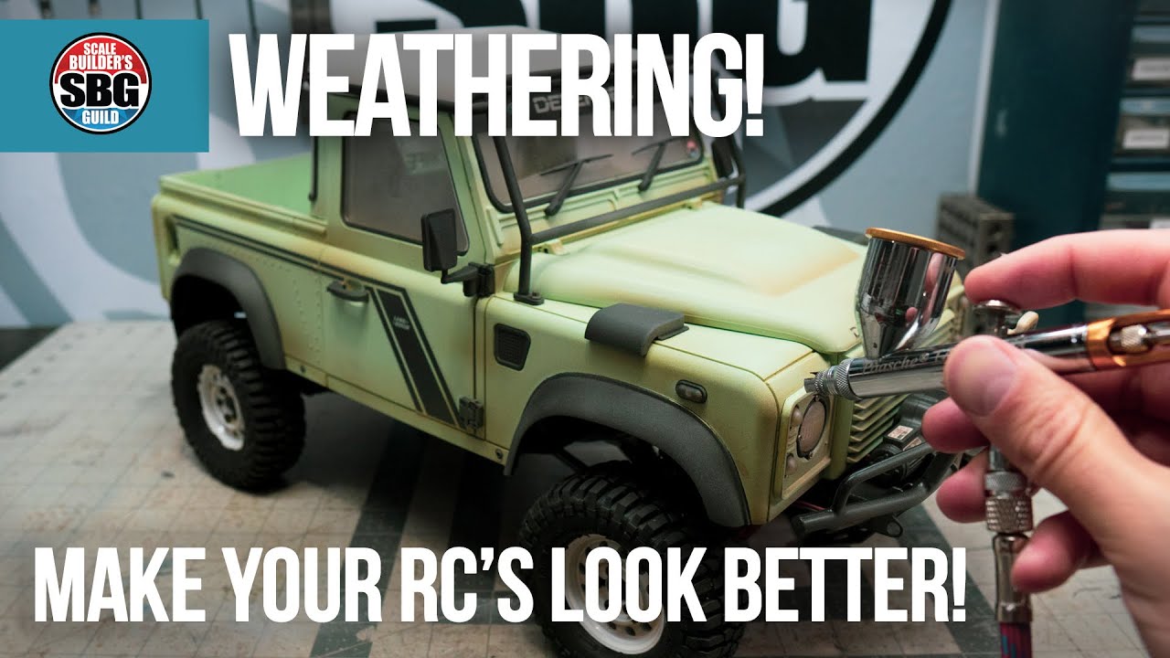 Make your RC's look better with Weathering!