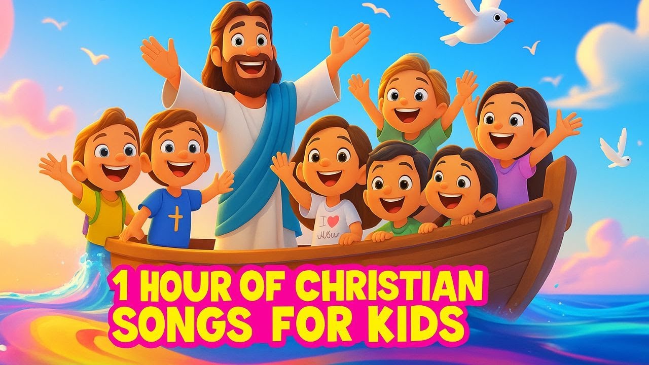 ⛵ 1 Hour of the Best Bible Songs for Kids | Jesus Music & Sunday School Favorites🎵