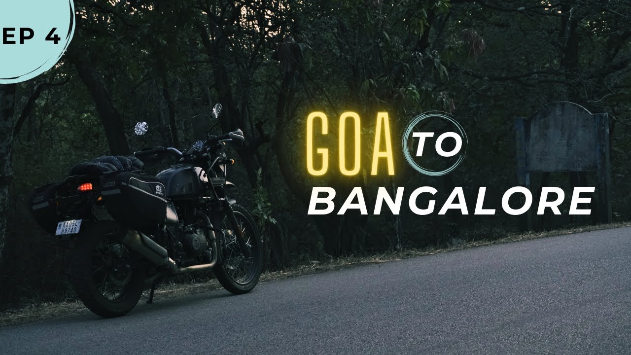 GOA TO BANGALORE 600 KM IN 13 HOURS | Solo Ride | Unbelievable Fog in Goa | EP 4