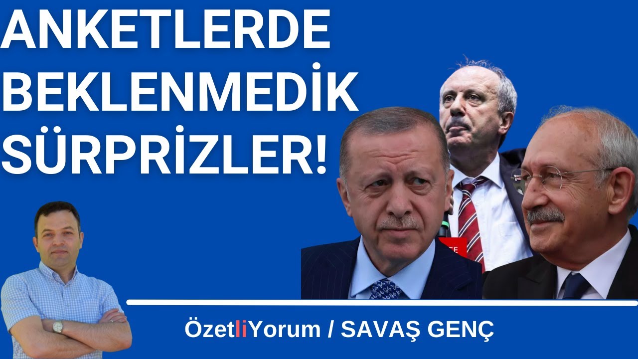 Son anketlerde beklenmedik sürprizler!