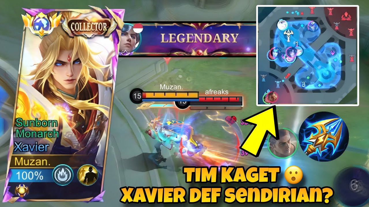 DAG DIG DUG SER!! XAVIER MATI = TEAM KALAH!! BUILD TERSAKIT XAVIER 2026 | MLBB