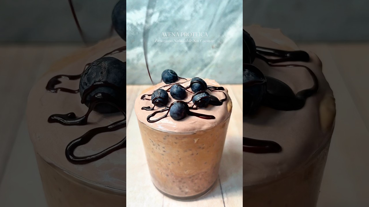 AVENA PROTEICA #desayuno #desayunosaludable #mealprep #breakfast #oats #recetas #recetasfaciles #fyp