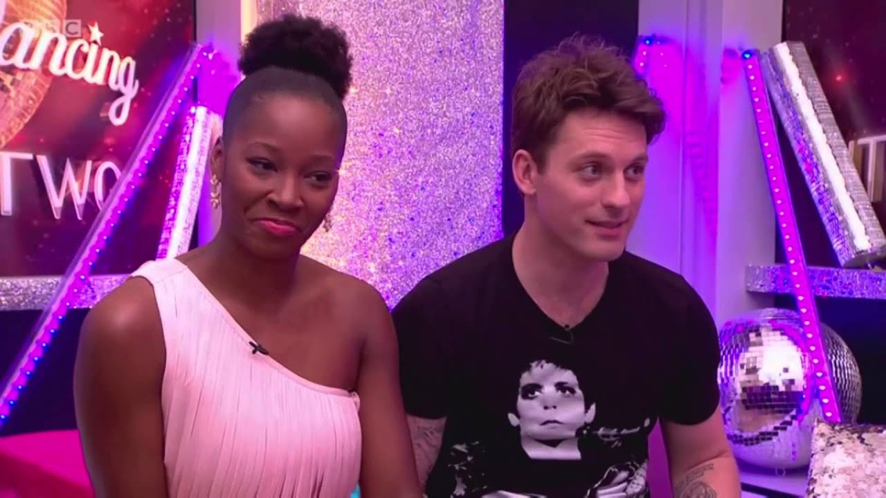 23 11 2015 Opening sketch with Tristan  and Jamelia with Aliona and Jay
