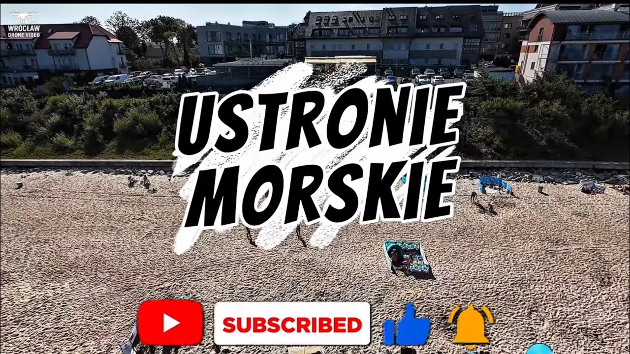 Ustronie Morckie. 10 sierpnia 2025 #morze #fpv #dji #trip #avata2 #lato #travel #drone #beach #2025